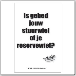Kaart visje is gebed jouw stuurwiel - 44088 -  Visje kaarten bij MajesticAlly