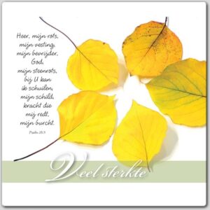 Wenskaart veel sterkte - 46182 -  Sterkte & Deelneming bij MajesticAlly