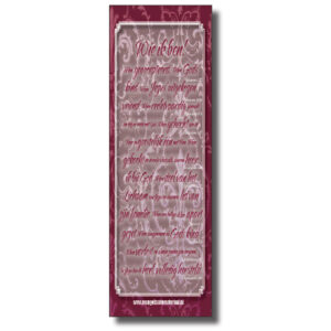 Boekenlegger wie ik ben - 44775 -  Bemoediging bij MajesticAlly