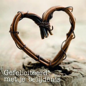 kaart ‘Gefeliciteerd met je belijdenis’ - MA12310 -  Belijdenis bij MajesticAlly