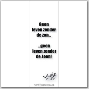 Boekenlegger visje geen leven zonder de - 44879 -  Visje bij MajesticAlly