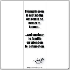 Boekenlegger visje evangeliseren is niet - 44885 -  Visje bij MajesticAlly