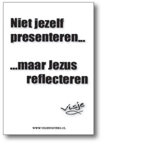 minikaart Visje 'Niet jezelf presenteren'