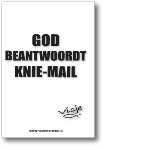 minikaart Visje 'God beantwoordt kniemail'