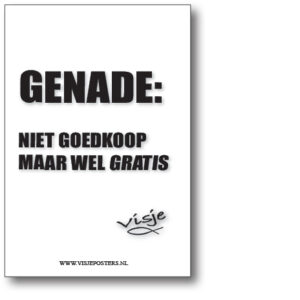 minikaart Visje 'Genade: niet goedkoop'