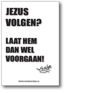 minikaart Visje 'Jezus volgen?'