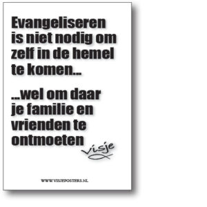 minikaart Visje 'Evangeliseren'