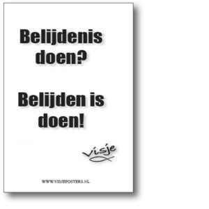 minikaart Visje 'Belijdenis doen'