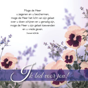 Kaart 'Ik bid voor je'