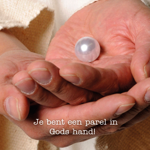 Kaart 'Een parel in Gods hand' - MA15021 -  Lifestyle bij MajesticAlly