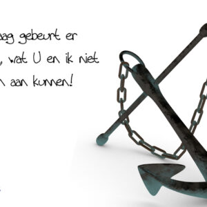 'Vandaag gebeurt er niets' - MA10048 -  Gospel oneliners