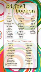 Kinderkaart 'Bijbelboeken' - 44920 -  Kinderkaarten bij MajesticAlly