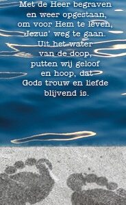 Boekenlegger gefeliciteerd doop Heer - MA15102 -  Lifestyle  bij MajesticAlly