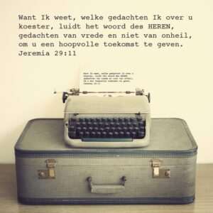 Kaart 'Jeremia 29:11' - MA12004 -  Lifestyle bij MajesticAlly