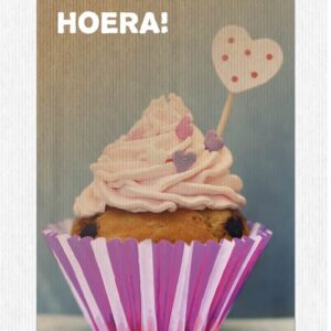 Kaart 'Hoera' - MA17003 -  Leef!  bij MajesticAlly