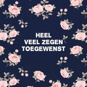 Kaart 'Heel veel zegen' - MA17020 -  Leef!  bij MajesticAlly