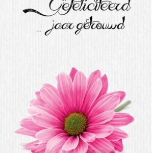 Kaart '...jaar getrouwd' - MA17058 -  Leef!  bij MajesticAlly