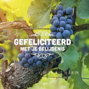 Kaart 'Gefeliciteerd belijdenis - rank' - MA15032 -  Lifestyle bij MajesticAlly