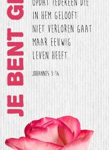 Boekenlegger je bent geliefd - MA17207 -  Boekenleggers bij MajesticAlly