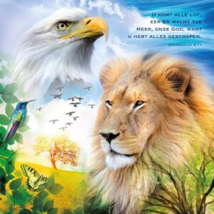 Kaart 'Leeuw en arend' - MA11010 -  David Sörensen bij MajesticAlly