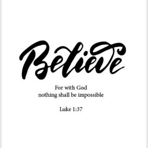 Kaart 'Believe' - MA25003 -  Beautiful Day bij MajesticAlly