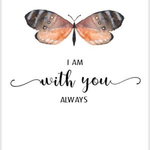 Kaart 'I am with you always' - MA25028 -  Beautiful Day bij MajesticAlly