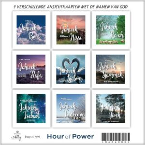 Kaarten serie Namen van God set9 - MA24008 -  Voordeelpakjes bij MajesticAlly