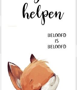 Boekenlegger vosje beloofd is beloofd - MA25205 -  Boekenleggers bij MajesticAlly