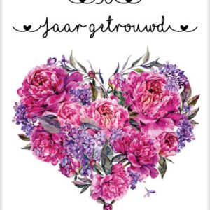 Kaart '50 jaar getrouwd' - MA31018 -  Bloom bij MajesticAlly