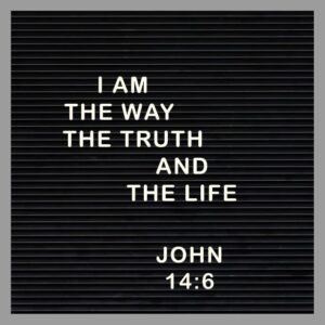 Kaart 'I am the way' - MA32031 -  Words&Letters bij MajesticAlly