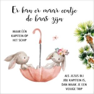 Cadeaubordje de baas - MA17608 -  Cadeaubordjes klein bij MajesticAlly