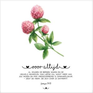 Cadeaubordje voor altijd - MA17603 -  Cadeaubordjes klein bij MajesticAlly