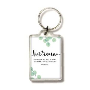 Sleutelhanger vertrouw op de Heer - MA25512 -  Beautiful Day  bij MajesticAlly