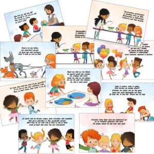 * Voordeelset 12 kinderkaarten - MA13200 -  Voordeelpakjes bij MajesticAlly