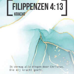 Bijbeltekstkaart 'Filippenzen 4:13' SV - MA42104 -  Interieurkaarten bij MajesticAlly