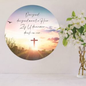 Paascirkel 'Duizendmaal - kruis' - MA39902 -  Pasen bij MajesticAlly