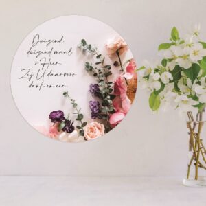 Paascirkel 'Duizendmaal - bloemen' - MA39906 -  Pasen bij MajesticAlly