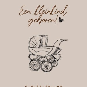 Wenskaart 'Een kleinkind geboren' - MA44005 -  LUV2022 bij MajesticAlly