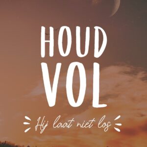 Wenskaart 'Houd vol' - MA44042 -  LUV2022 bij MajesticAlly