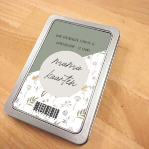 Blikje Mama kaarten - Zwanger - MA27501 -  Cadeau's bij MajesticAlly
