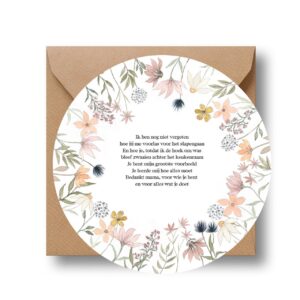 Cirkelcadeau 'Ik ben nog niet vergeten' - MA39655 -  Moederdag bij MajesticAlly