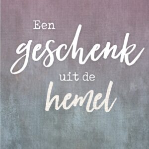 Wenskaart 'Geschenk uit de hemel' - MA43002 -  Courage bij MajesticAlly