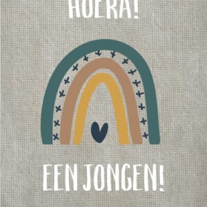 Wenskaart 'Een jongen' - MA43003 -  Courage bij MajesticAlly