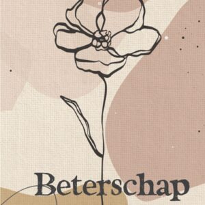 Wenskaart 'Beterschap bloem' - MA43045 -  Courage bij MajesticAlly