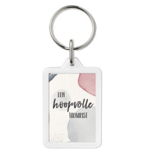 Sleutelhanger 'Hoopvolle toekomst' - MA43214 -  Sleutelhangers bij MajesticAlly