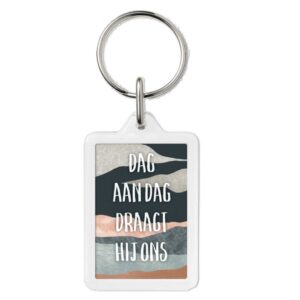 Sleutelhanger 'Dag aan dag' - MA43215 -  Sleutelhangers bij MajesticAlly
