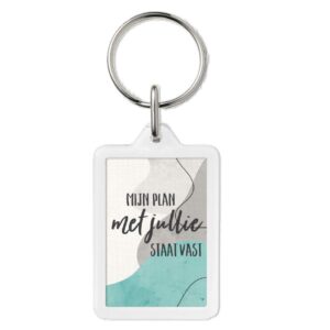 Sleutelhanger 'Mijn plan met jullie' - MA43217 -  Sleutelhangers bij MajesticAlly