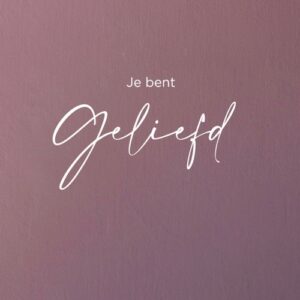 Poster 50x70 Je bent geliefd - 552596P -  Posters XL  bij MajesticAlly