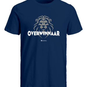 Tshirt Overwinnaar MarineBlauw