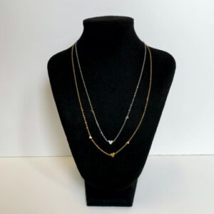 MA47011-MA47012 - Ketting drie hartjes